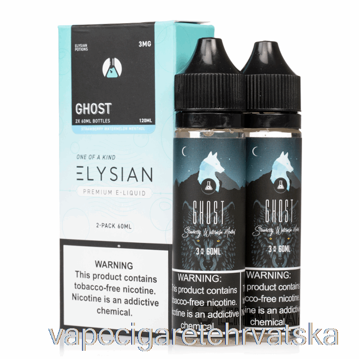 Vape Cigarete Ghost - Elysian Labs - 120ml 3mg